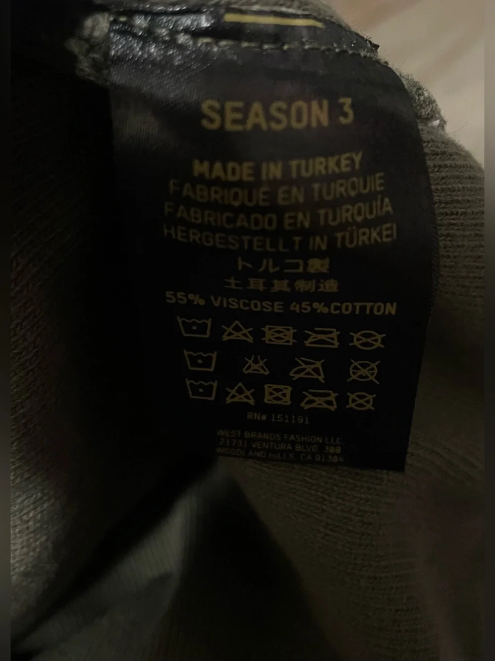 Yeezy Season 3 Green Crewneck